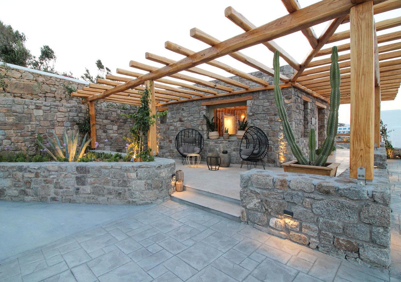 Mykonos Cactus Hotel Ornos  Buitenkant foto