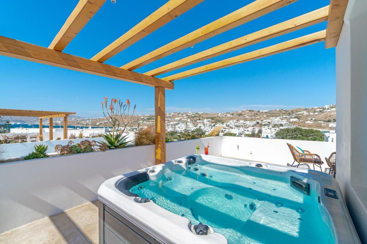 Mykonos Cactus Hotel Ornos  Buitenkant foto